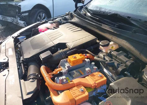 2023 Hyundai Elantra Hybrid Blue z USA, uszkodzony, nr VIN KMHLM4AJ8PU073972